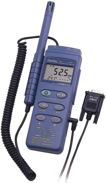 DTM-322 temperature & humidity data logger